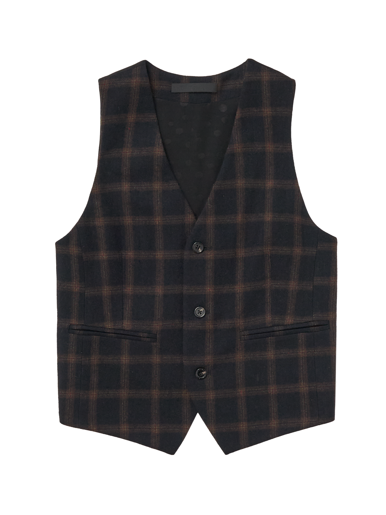 Caldwell Plaid Vest