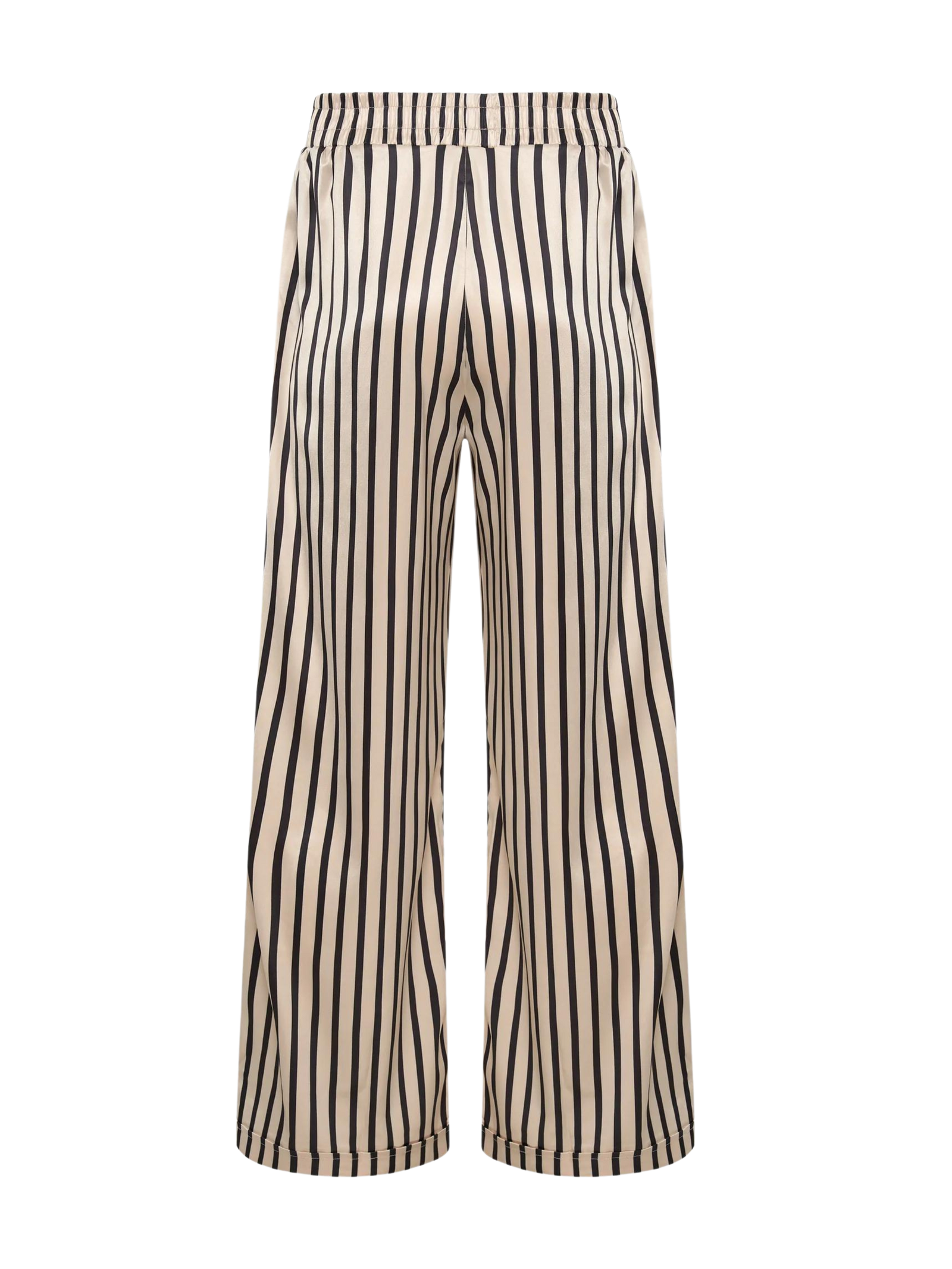 Stripe Silk Pants